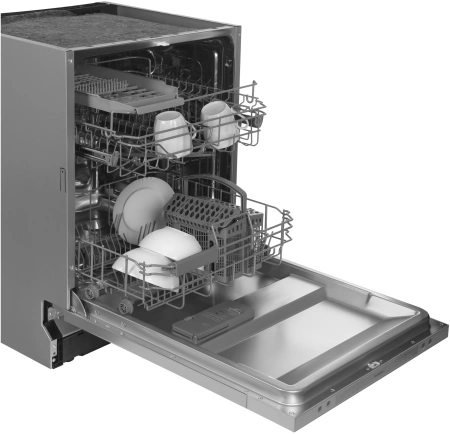 Посудомоечная машина встраив. Hyundai HBD 661 2100Вт полноразмерная серебристый