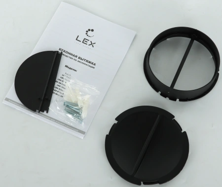 Вытяжка козырьковая Lex S 600 IX нержавеющая сталь управление: кнопочное (1 мотор)