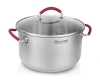 Кастрюля Rondell Sorge RDS-1221 5.1л. d=24см (с крышкой) стальной