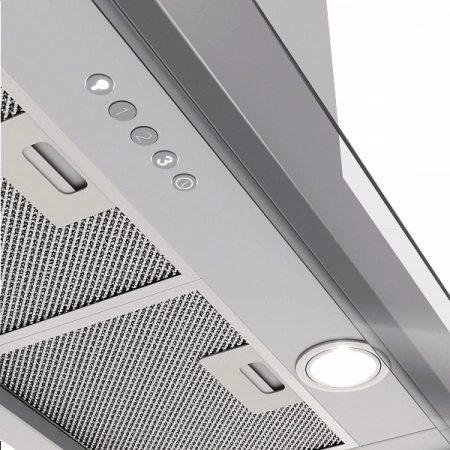 Вытяжка встраиваемая Elikor 90П-750-Э3Д нержавеющая сталь управление: кнопочное (1 мотор)