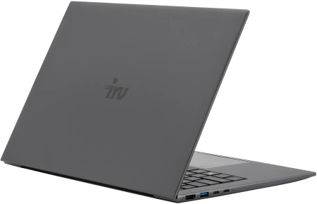 Ноутбук IRU Planio 14INPR N-series N100 16Gb SSD512Gb Intel UHD Graphics 14" IPS FHD (1920x1080) Free DOS grey WiFi BT Cam 5000mAh (2078487)