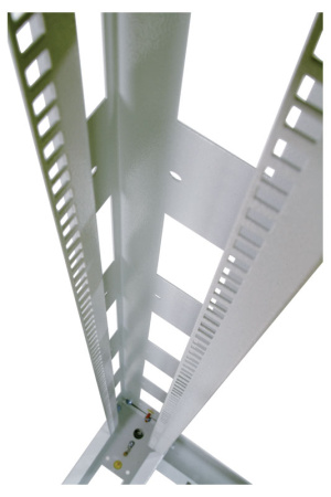 Стойка двухрамная ЦМО СТК-33.2 33U 620ммX800мм направл.под закл.гайки 300кг серый