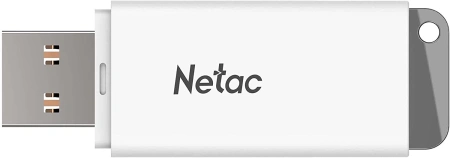 Флеш Диск Netac 4GB U185 NT03U185N-004G-20WH USB2.0 белый