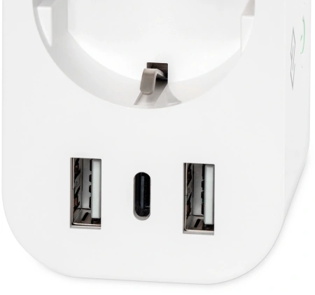 Умная розетка Digma DiPlug 500 EU Wi-Fi белый (TY1910)