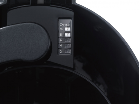 Кофеварка капельная Philips HD7462/20 1000Вт черный/серебристый
