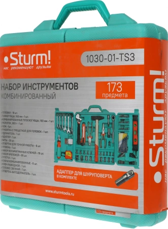 Набор инструментов Sturm! 1310-01-TS3 173 предмета (жесткий кейс)