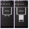 Кофемашина Kitfort КТ-7256 1350Вт черный/нержавеющая сталь