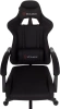 Кресло игровое Zombie Void черный с подголов. крестов. пластик