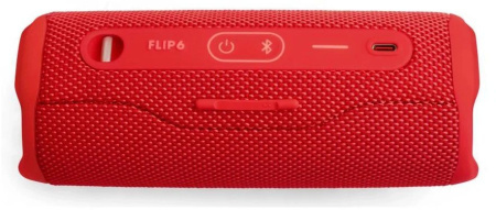 Колонка порт. JBL Flip 6 красный 30W 1.0 BT 10м 4800mAh (JBLFLIP6RED)
