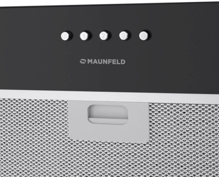 Вытяжка встраиваемая Maunfeld Crosby Singl 5028 черный управление: кнопочное (1 мотор)