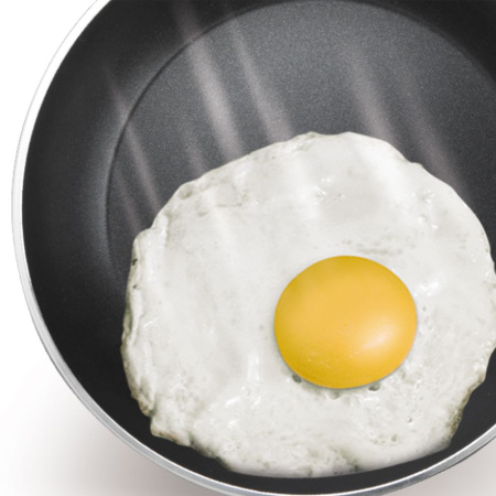 Сковорода Rondell Bueno RDA-1583 круглая 24см покрытие: Xylan Plus ручка несъемная (без крышки) черный