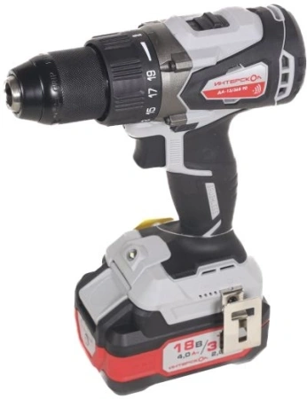 Дрель-шуруповерт Интерскол ДА-13/36В 90 аккум. патрон:быстрозажимной (кейс в комплекте) (861.2.2.70)