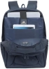 Рюкзак для ноутбука 17.3" Riva 8460 темно-синий полиэстер женский дизайн