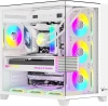 Корпус Formula Crystal Z9 белый без БП ATX 2xUSB3.0 1xUSB3.1 audio bott PSU