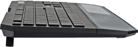 Клавиатура + мышь Defender Berkeley C-925 клав:черный мышь:черный/красный USB беспроводная slim Multimedia Touch (45925)