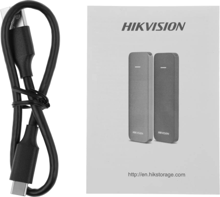 Накопитель SSD Hikvision USB-C 1TB HS-ESSD-P1000GWD 1000G GREY 1.8" серый