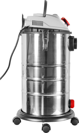 Строительный пылесос Ресанта ПС-1500/30 1500Вт (уборка: сухая/влажная) серебристый