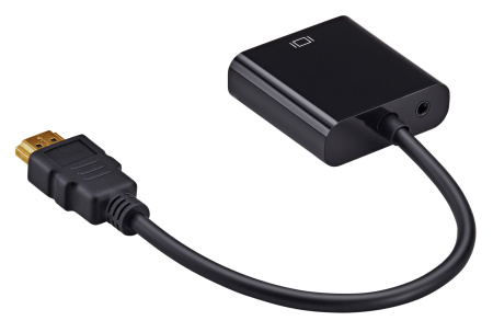 Переходник Buro HDMI-M-VGA-F HDMI (m) VGA (f) 0.1м