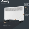 Конвектор Domfy DCW-CH1015 1500Вт белый