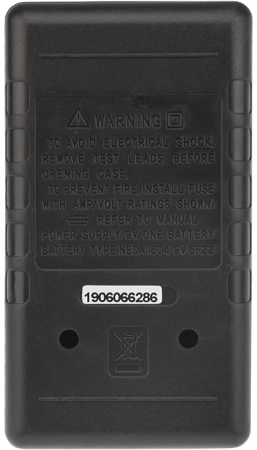 Мультиметр PROconnect M832 DT832 цифровой черный (13-3012)