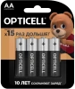 Батарея Opticell Basic LR6 AA (4шт) блистер