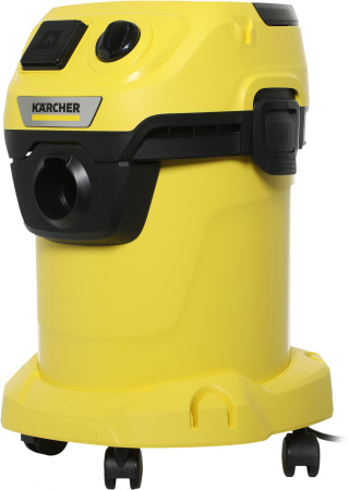 Строительный пылесос Karcher WD 3 P V-17/4/20 Workshop 1000Вт желтый