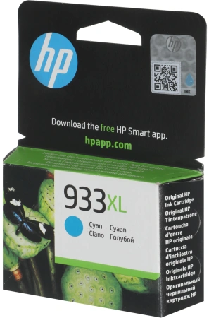 Картридж струйный HP 933XL CN054AE голубой (825стр.) для HP OJ 6700/7100