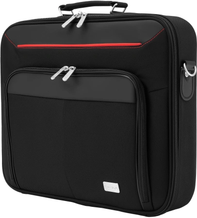 Сумка для ноутбука 15.6" Digma HC-211 черный/красный полиэстер (HC211BKR)