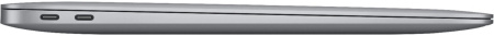Ноутбук Apple MacBook Air A2337 M1 8 core 8Gb SSD256Gb/7 core GPU 13.3" IPS (2560x1600) Mac OS grey space WiFi BT Cam (MGN63HN/A)