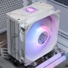Устройство охлаждения(кулер) Thermalright Assassin Spirit 120 Vision ARGB Soc-AM5/AM4/1200/1700/1851 белый 4-pin 25.6dB Al+Cu LCD Ret (AS120-VISION-WH-ARGB)