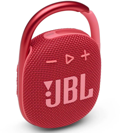 Колонка порт. JBL Clip 4 красный 5W 1.0 BT 15м 500mAh (JBLCLIP4RED)