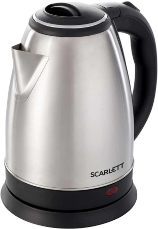Чайник электрический Scarlett SC-EK21S26 1.8л. 1800Вт серебристый (корпус: нержавеющая сталь)