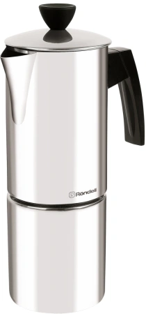 Кофеварка гейзерн. Rondell Loft Professional RDS-1512 0.3л нерж.сталь стальной