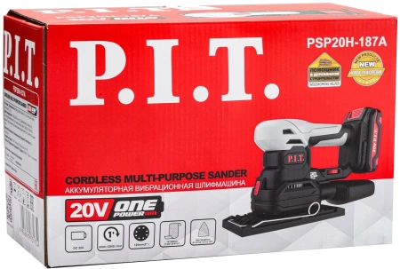 Многофункциональный инструмент P.I.T. PSP20H-187A SOLO черный/серый (PSP20H-187A)