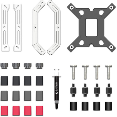 Устройство охлаждения(кулер) ID-Cooling Frozn A610 ARGB Wh Soc-AM5/AM4/1151/1200/2066/1700 4-pin 29.