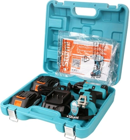 Винтоверт Sturm! CD300H аккум. патрон:быстрозажимной (кейс в комплекте)