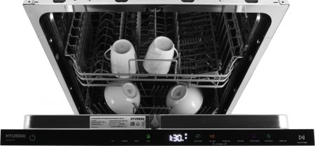 Посудомоечная машина встраив. Hyundai HBD 645 2100Вт полноразмерная нержавеющая сталь инвертер