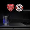Чайник электрический Polaris PWK 1725CGLD 1.7л. 2200Вт серебристый матовый корпус: стекло/металл