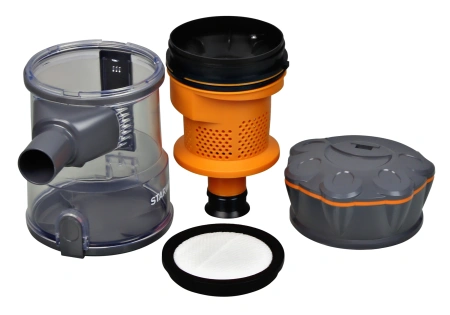 Пылесос ручной Starwind SCH1320 1000Вт оранжевый/серый