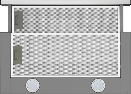 Вытяжка встраиваемая Maunfeld VS Fast 50 нержавеющая сталь управление: кулисные переключатели (1 мотор)
