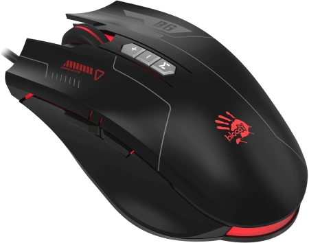 Мышь A4Tech Bloody ES7 черный оптическая (6000dpi) USB (7but)