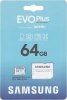 Флеш карта microSDXC 64GB Samsung MB-MC64SA EVO Plus + adapter