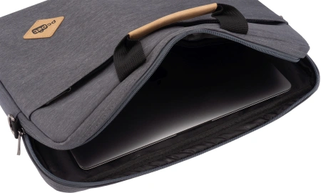 Сумка для ноутбука 15.6" PC Pet PCP15A3GY темно-серый полиэстер