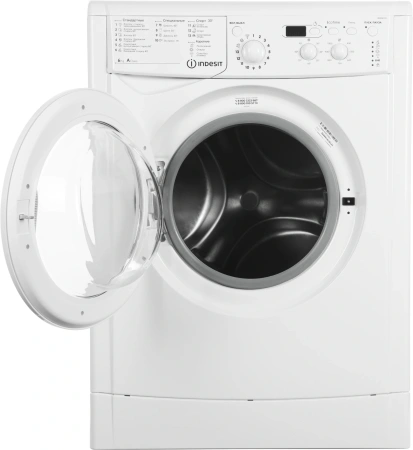 Стиральная машина Indesit EcoTime IWSD 6105 (CIS).L класс: A загр.фронтальная макс.:6кг белый