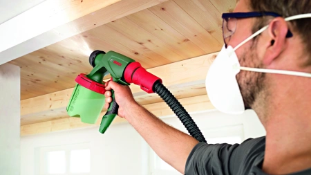 Краскопульт Bosch PFS 3000-2 650Вт бак:1000мл 300мл/мин