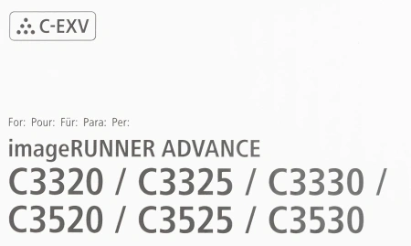 Тонер Canon C-EXV49BK 8524B002 черный туба для копира iR-ADV C33xx