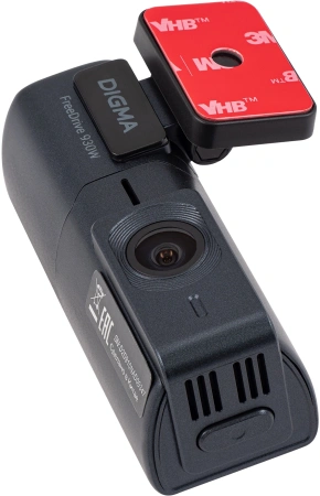 Видеорегистратор Digma FreeDrive 930W черный 4Mpix 1440x2560 2160p 170гр. Allwinner