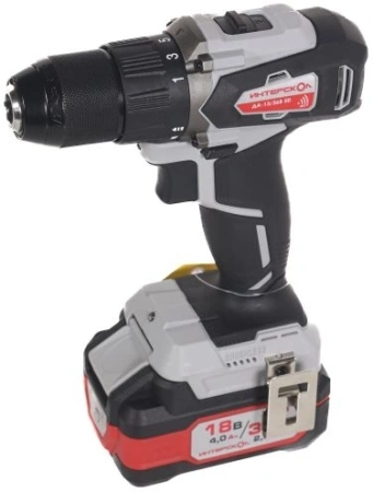 Дрель-шуруповерт Интерскол ДА-13/36В 50 аккум. патрон:быстрозажимной (кейс в комплекте) (851.2.2.70)