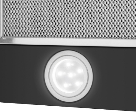 Вытяжка встраиваемая Maunfeld VS Light 50 черный управление: кулисные переключатели (1 мотор)