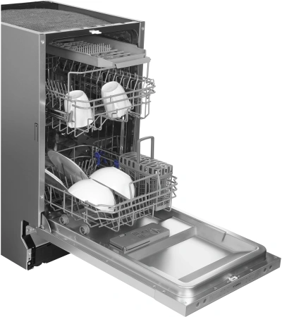 Посудомоечная машина встраив. Hyundai HBD 460 2100Вт узкая серебристый